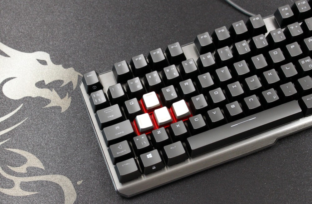 MSI Gaming Tastatur austauschbare Tasten